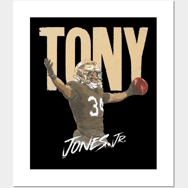 Tony Jones Jr. New Orleans Bold Wall Art by ClarityMacaws